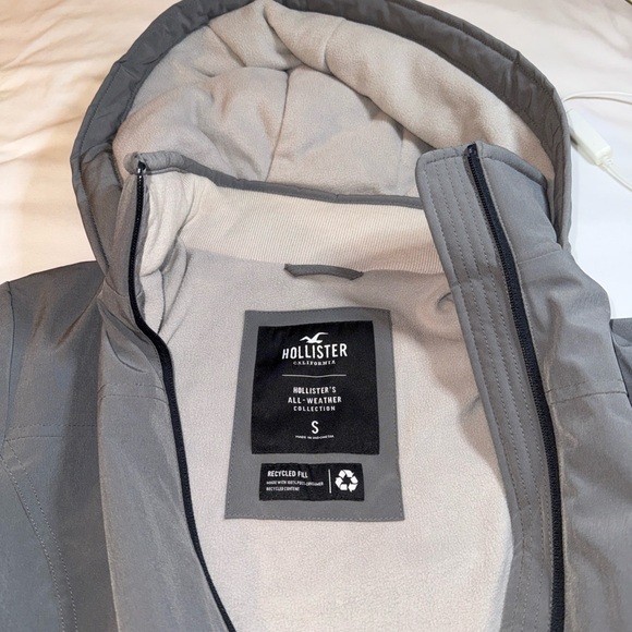 Hollister Gray All-Weather Jacket - Picture 4 of 6